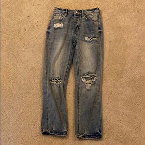 Pacsun “Mom” jean with some rips